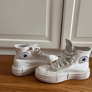 Converse Off-White High-Top Sneakers